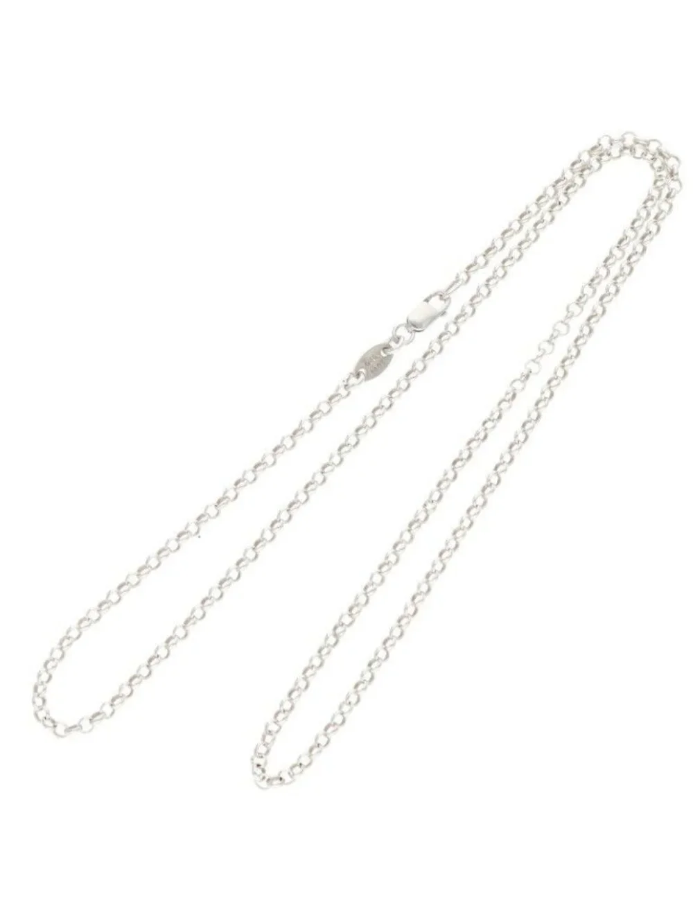 Chrome Hearts Neckchain Roll Chain Silver Necklace